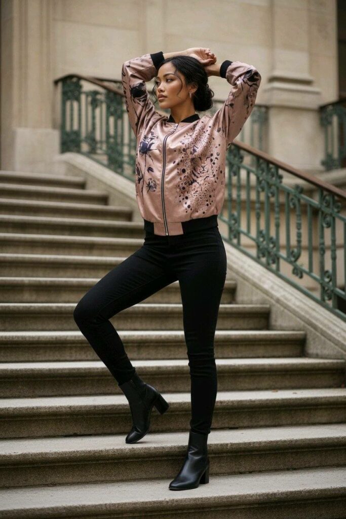 kurze Jacke in Wildlederoptik